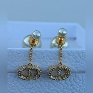 Dior Tribales Pearl Drop Earrings